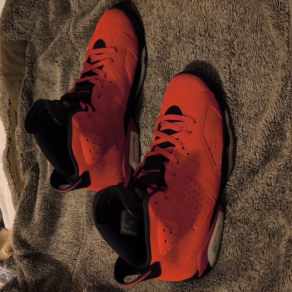 Jordan Retro 6 Toro Bravo Bulls Red